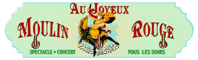 ACCROCHE TORCHONS SERVIETTES METAL  AMBIANCE MOULIN ROUGE - AT77